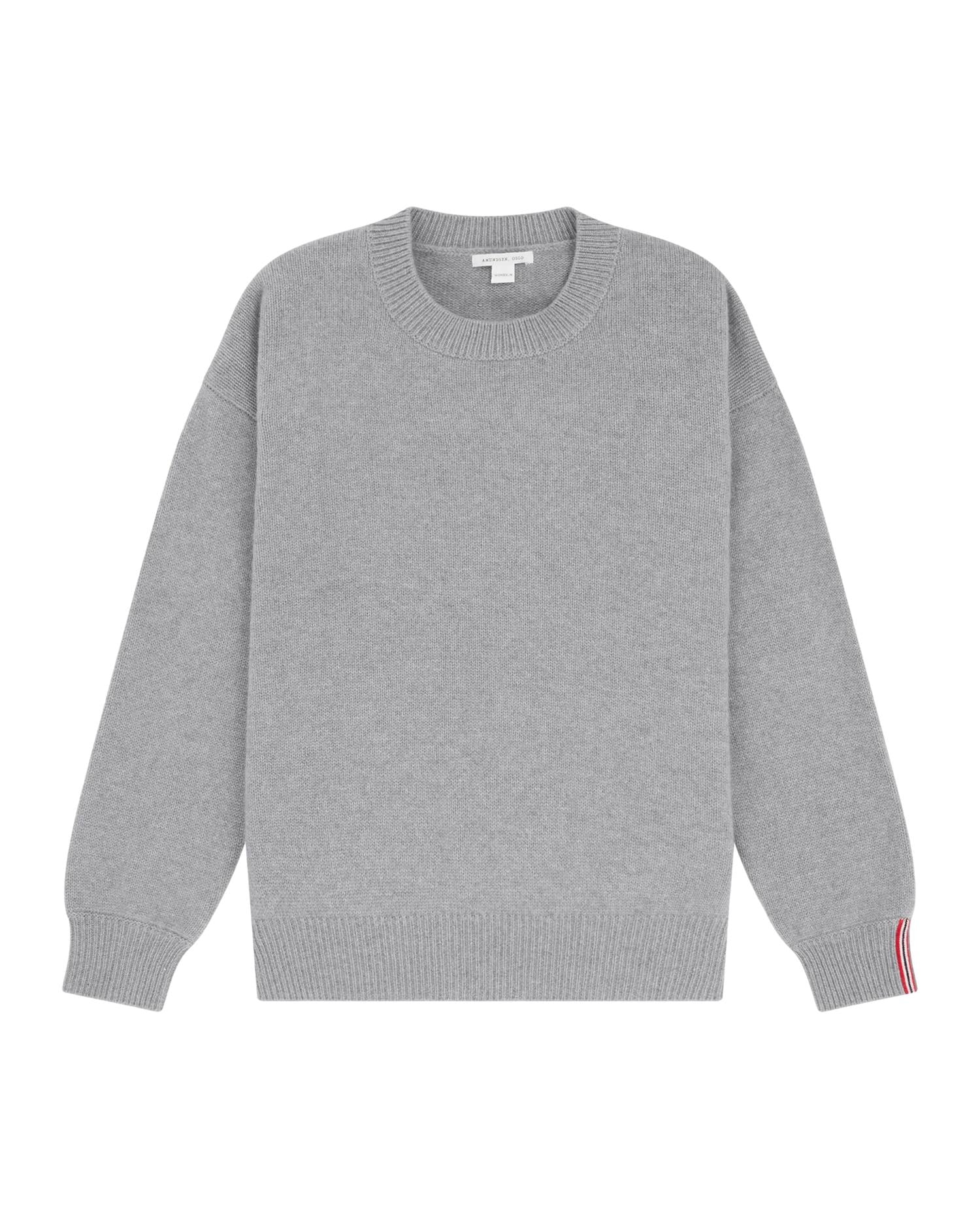 Amundsen Amundsen Lodge Sweater Womens Genser Gråblå - modostore.no