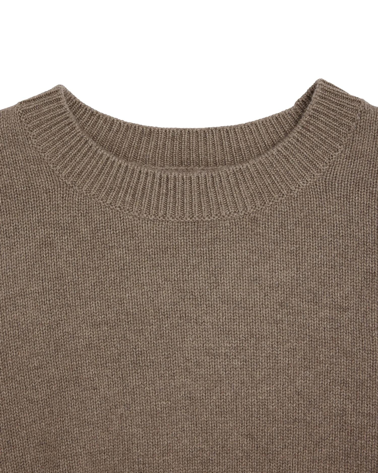 Amundsen Amundsen Lodge Sweater Womens Genser Lysebrun - modostore.no