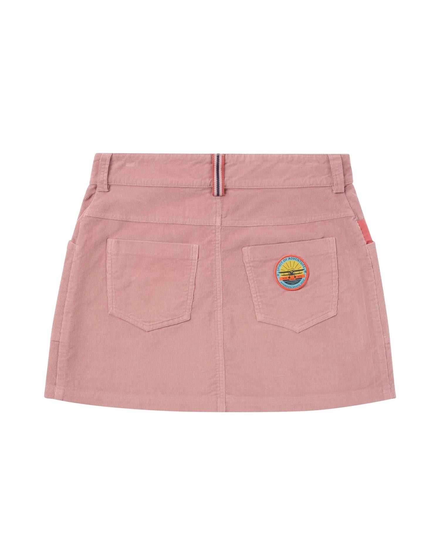 Amundsen Concord G.Dyed Skirt Womens Skjørt Rosa - modostore.no