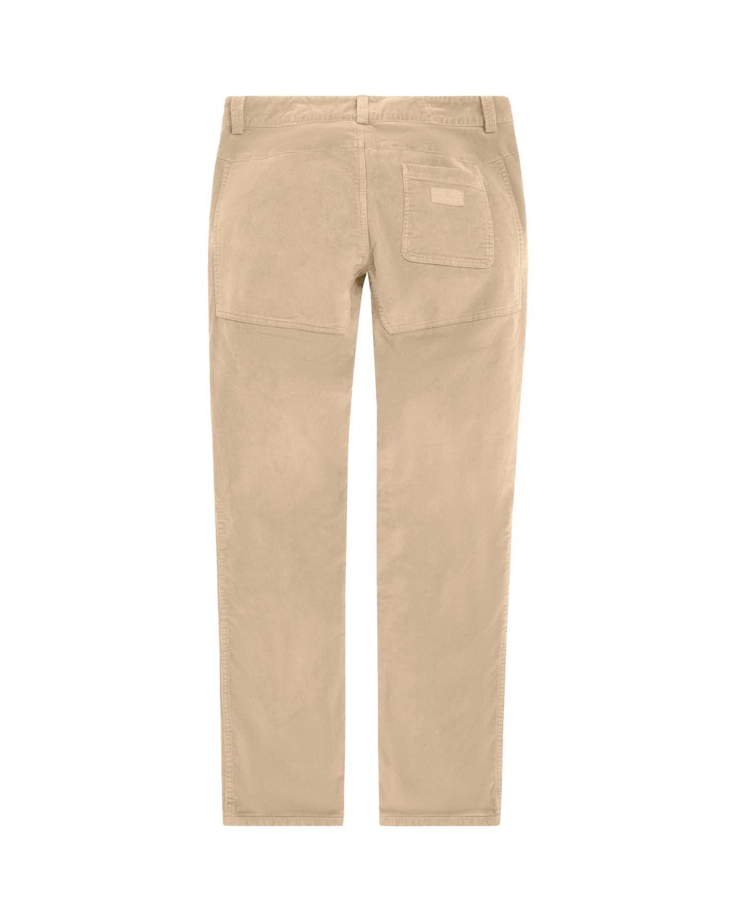 Amundsen Fjordcord Slacks 16 Wale Mens Bukse Beige - modostore.no