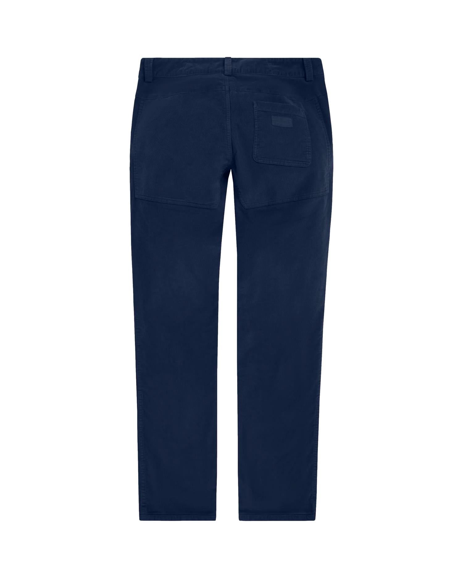 Amundsen Fjordcord Slacks 16 Wale Mens Bukse Navy - modostore.no
