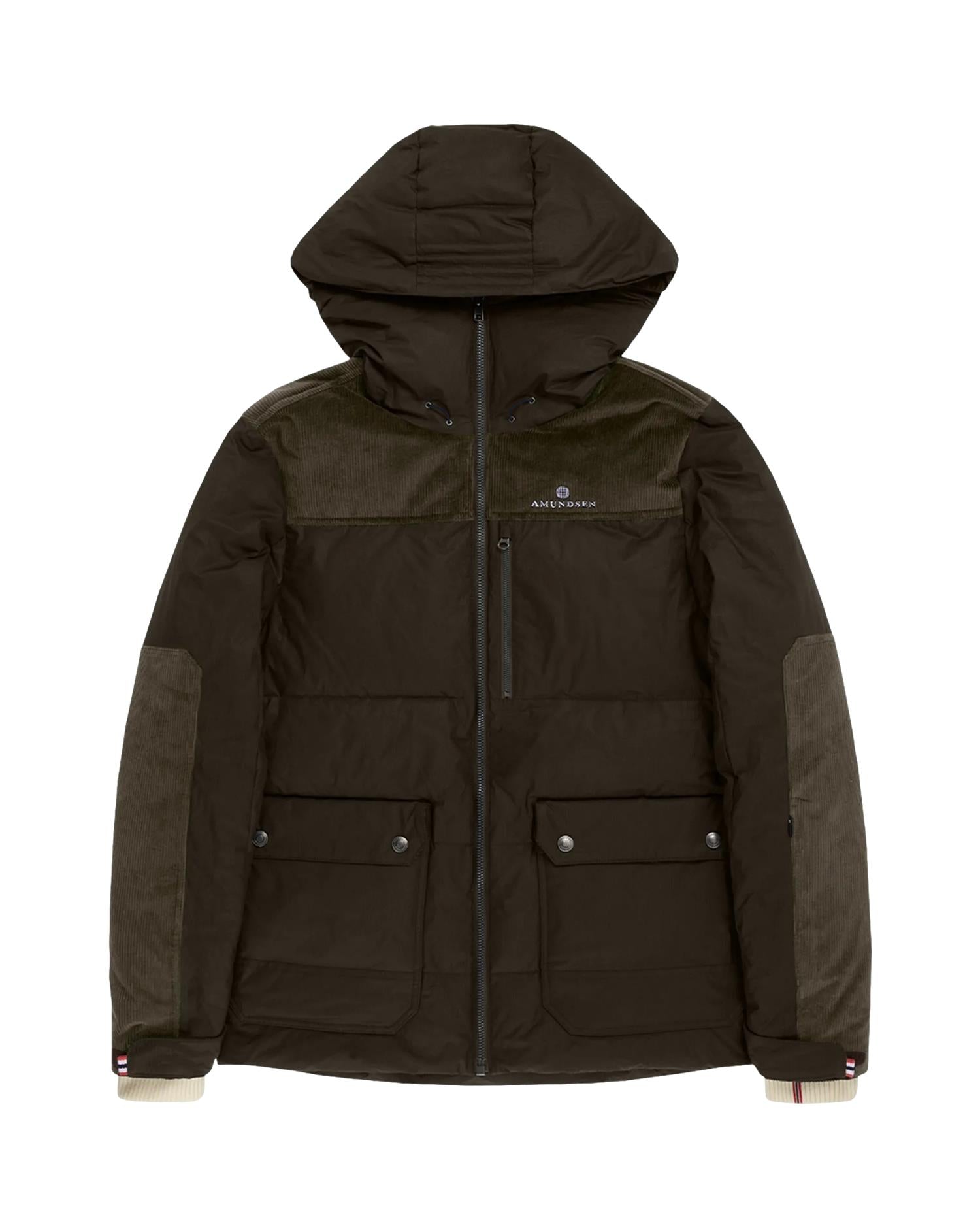 Amundsen Groomer Jacket Mens Jakke Mørkegrønn - modostore.no