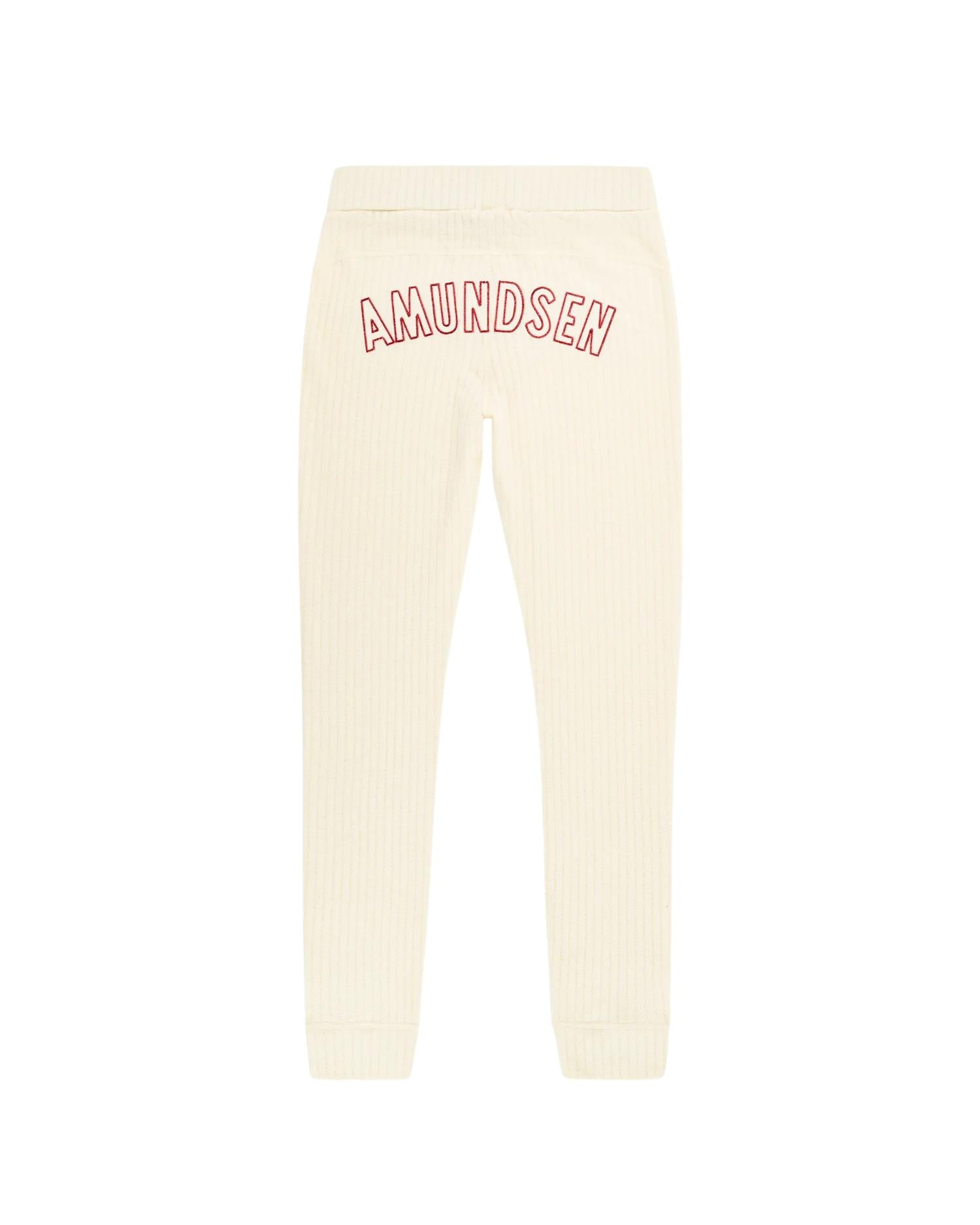 Amundsen Hero's Hide Long Janes Womens Ullundertøy Off-White - modostore.no
