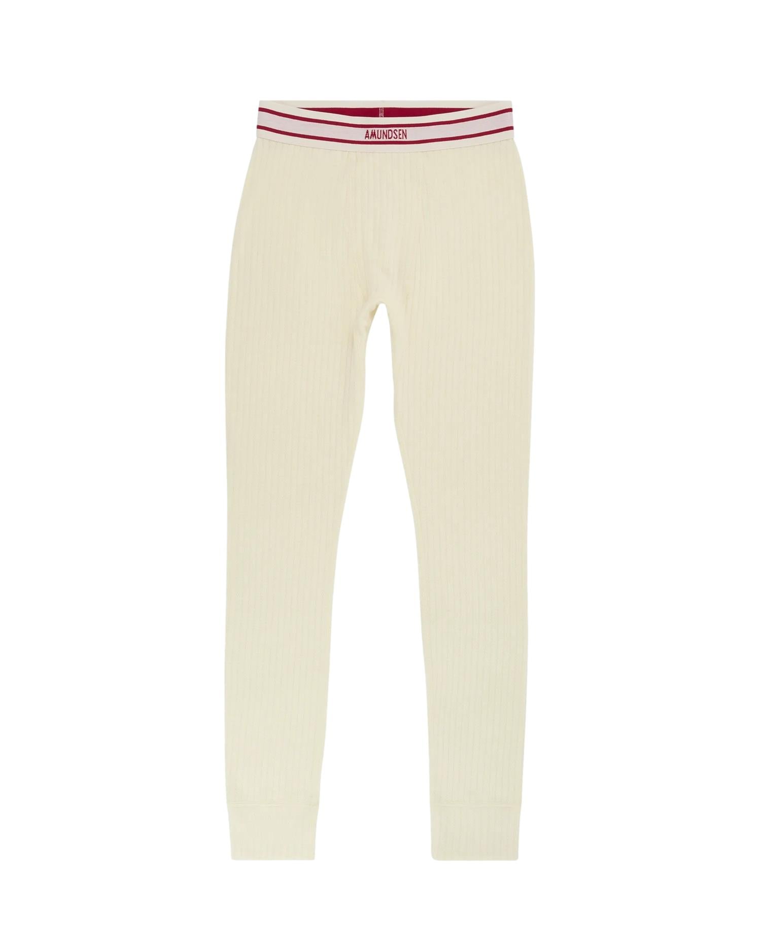 Amundsen Hero's Hide Long Johns Mens Ullundertøy Off-White - modostore.no