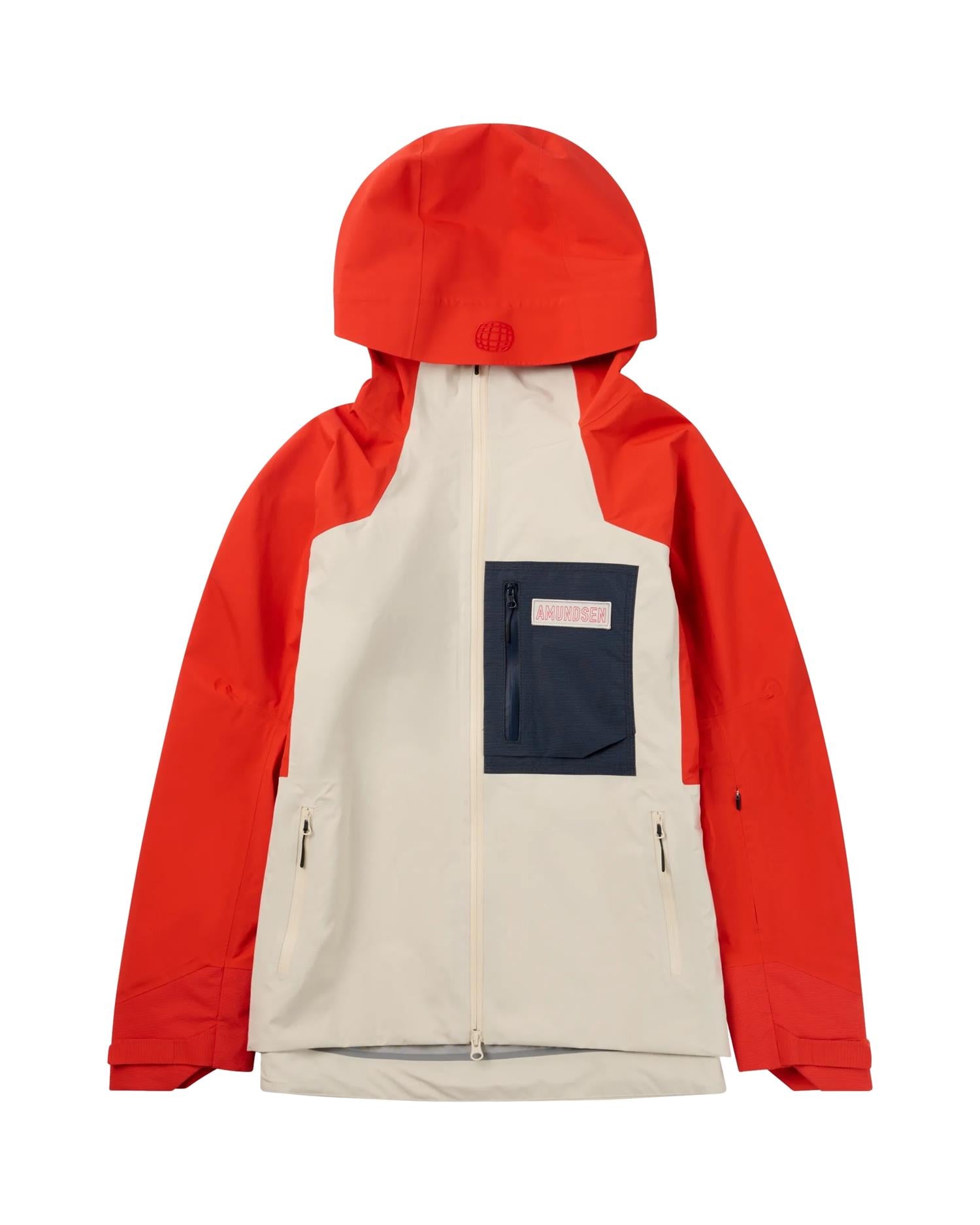 Amundsen Mountain Airy Shell Jacket Womens Jakke Rød - modostore.no