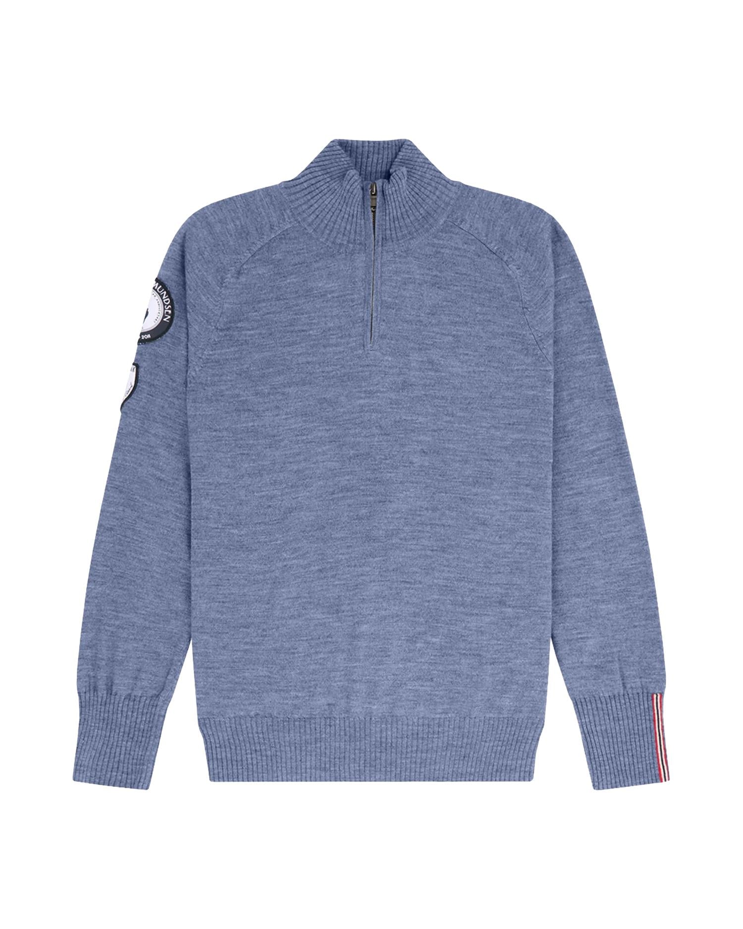 Amundsen Peak Half Zip Womens Genser Gråblå - modostore.no