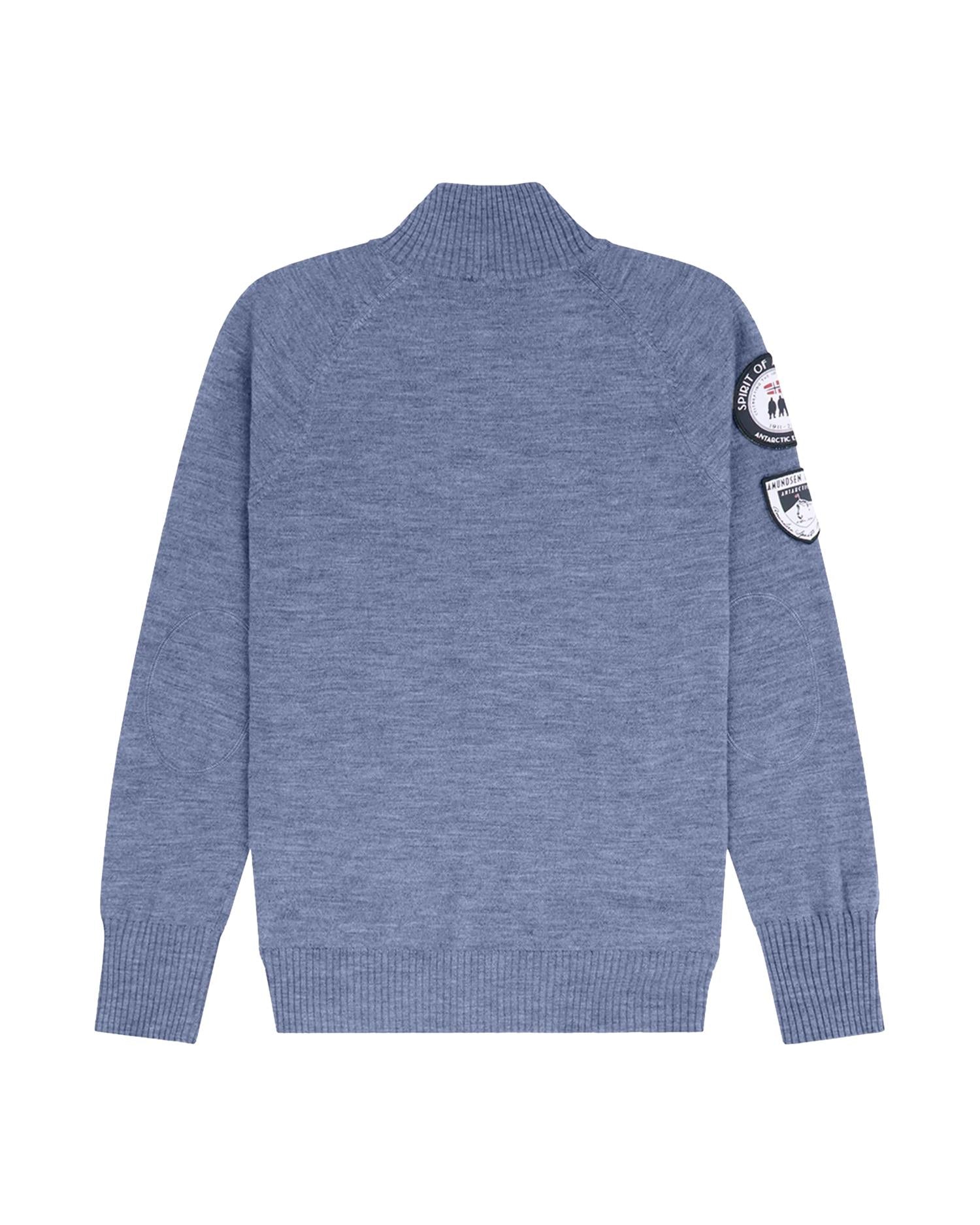 Amundsen Peak Half Zip Womens Genser Gråblå - modostore.no