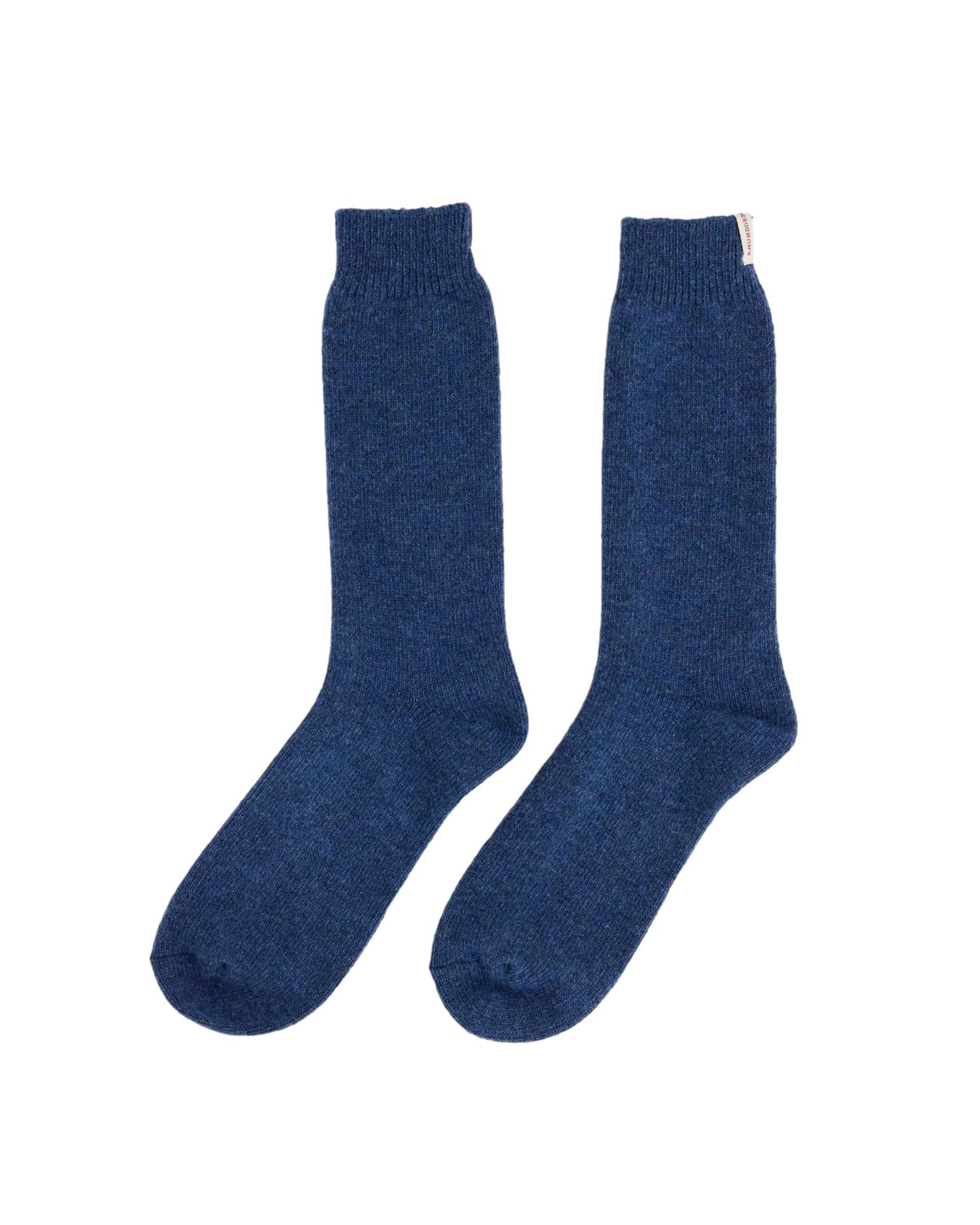 Amundsen Skauen Tonal Socks Sokker Blå - modostore.no
