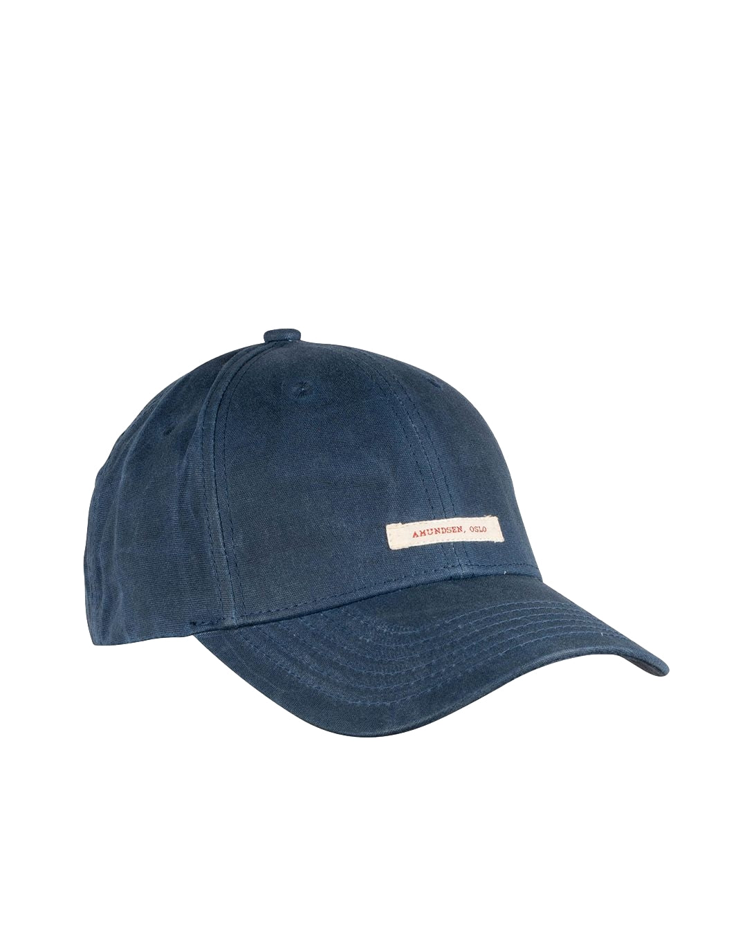 Amundsen Waxed Cotton Cap Caps Blå - modostore.no