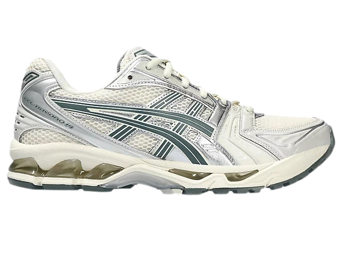 Asics GEL-KAYANO 14 Birch/Dark Pewter Sko Grønn - modostore.no