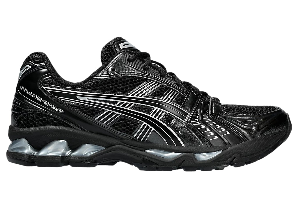 Asics Gel-Kayano 14 Black/Pure Silver Sko Sort - modostore.no