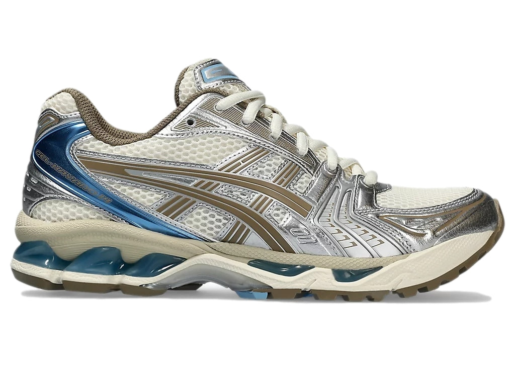 Asics Gel-Kayano 14 Cream/Pepper Sko Beige Mønster - modostore.no