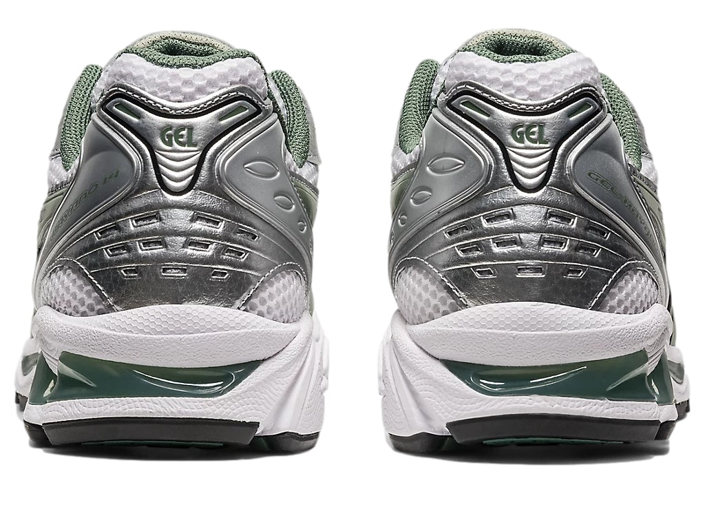 Asics GEL- KAYANO 14 White/Slate Grey Sko Grønn - modostore.no