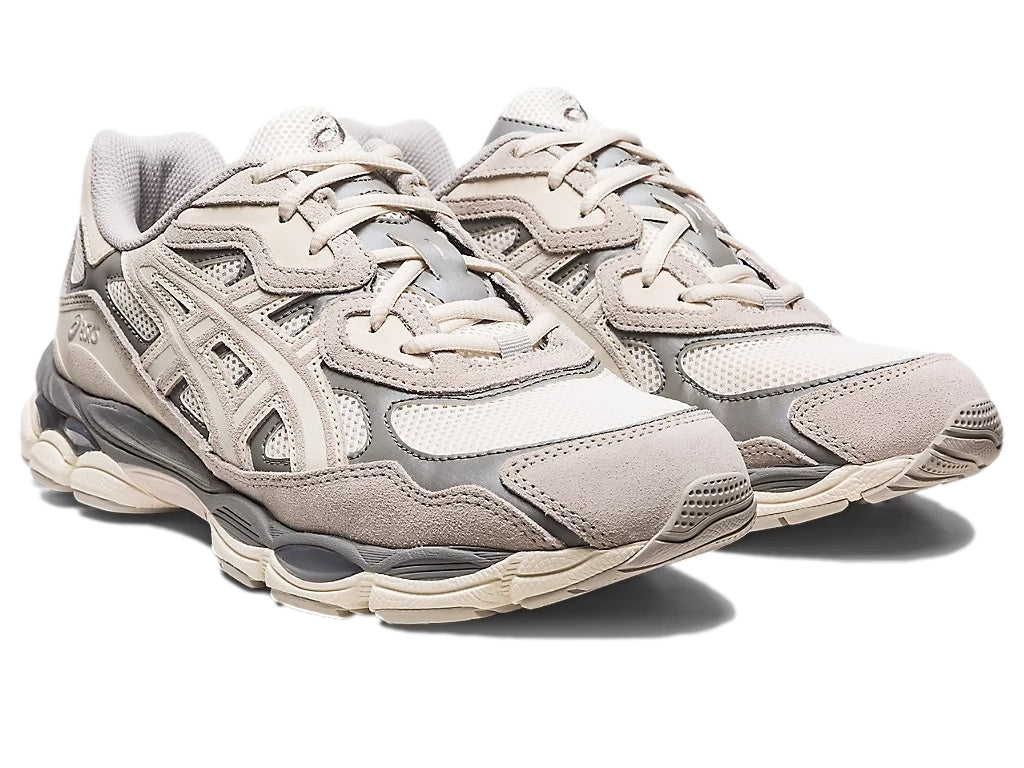 Asics GEL-NYC Cream/Oyster Grey Sko Off-White - modostore.no