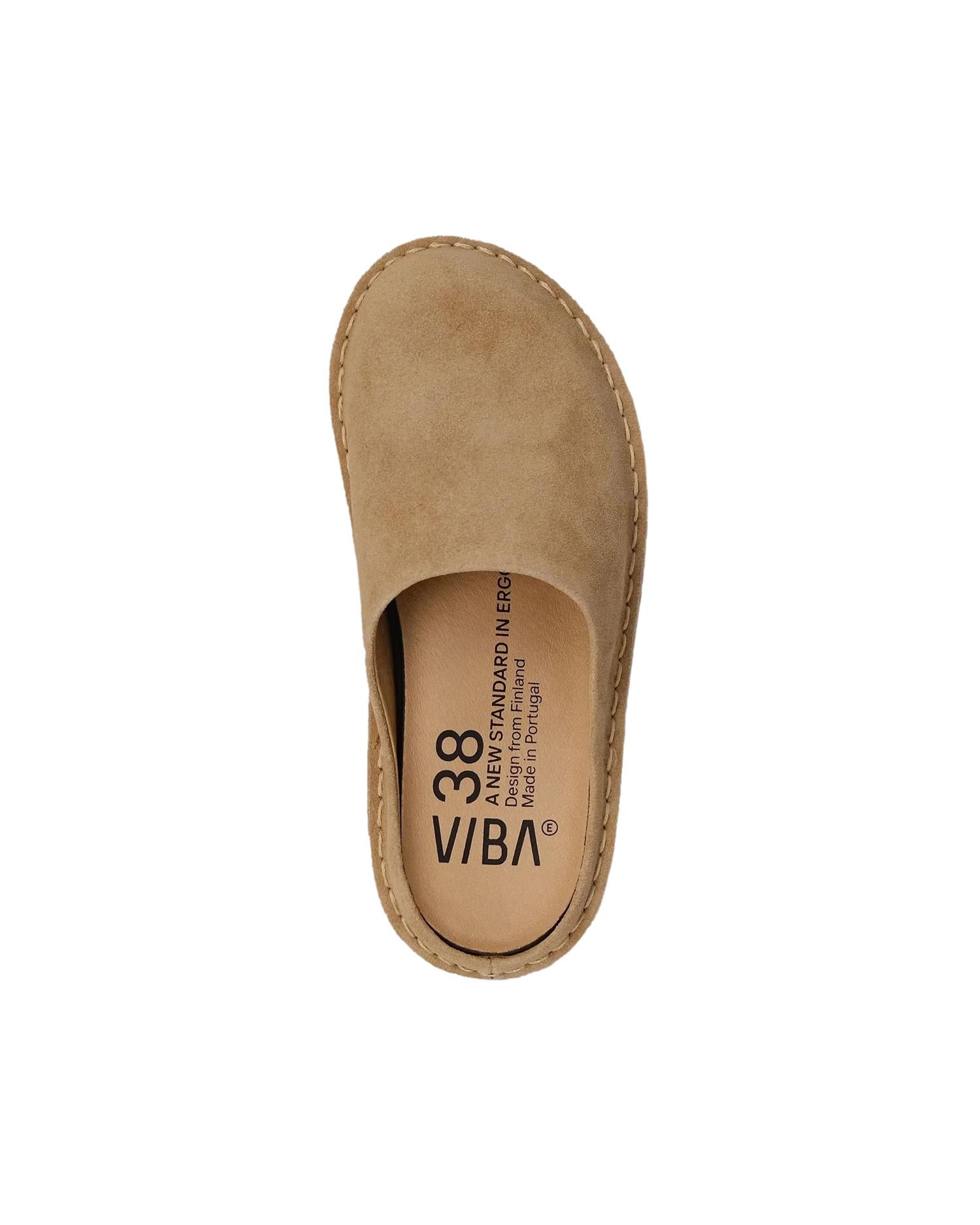 VIBAe Roma Bio Suede Desert Suede Sko Beige - modostore.no