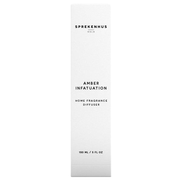 Sprekenhus Home Fragrance Diffuser 150ml -  Amber Infatuation Duftpinner Gjennomsiktig - modostore.no