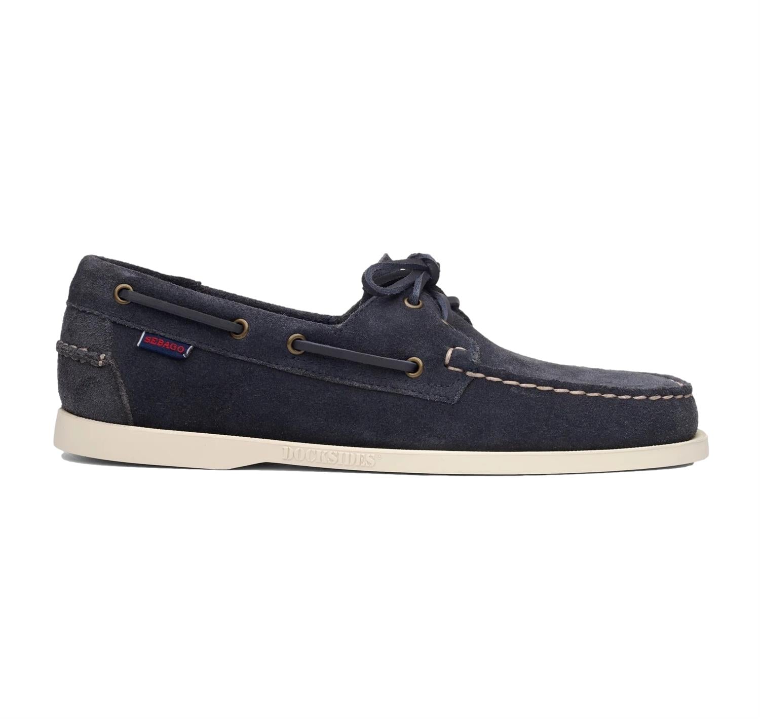 Sebago Docksides Portland Suede Blue Universe Sko Blå - modostore.no