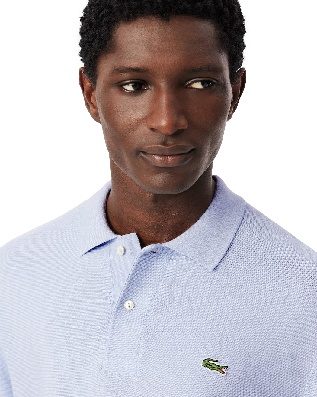Lacoste Classic Fit Knitted Polo Shirt T-shirt Lyseblå - modostore.no