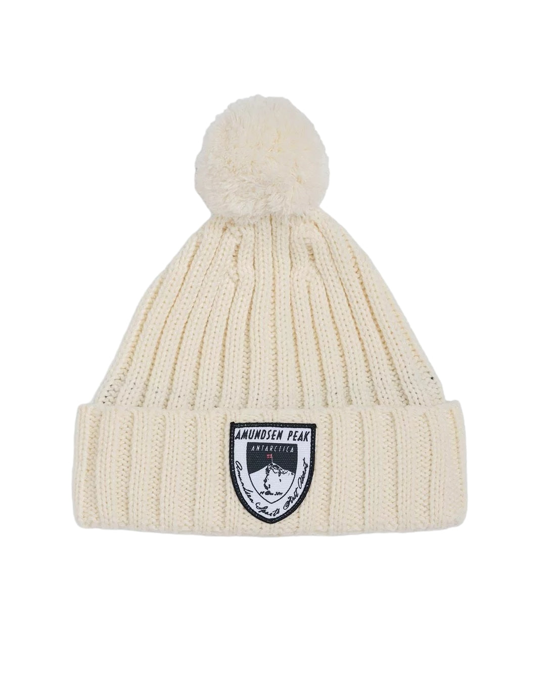 Amundsen Groomer Beanie Lue Off-White - modostore.no