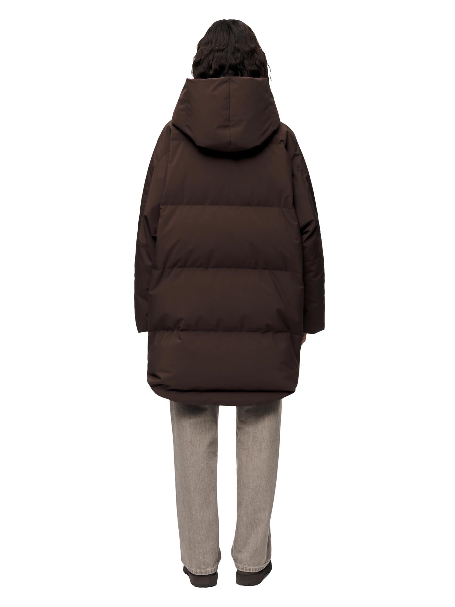 Blæst Spitsbergen Down Jacket Java Jakke Brun