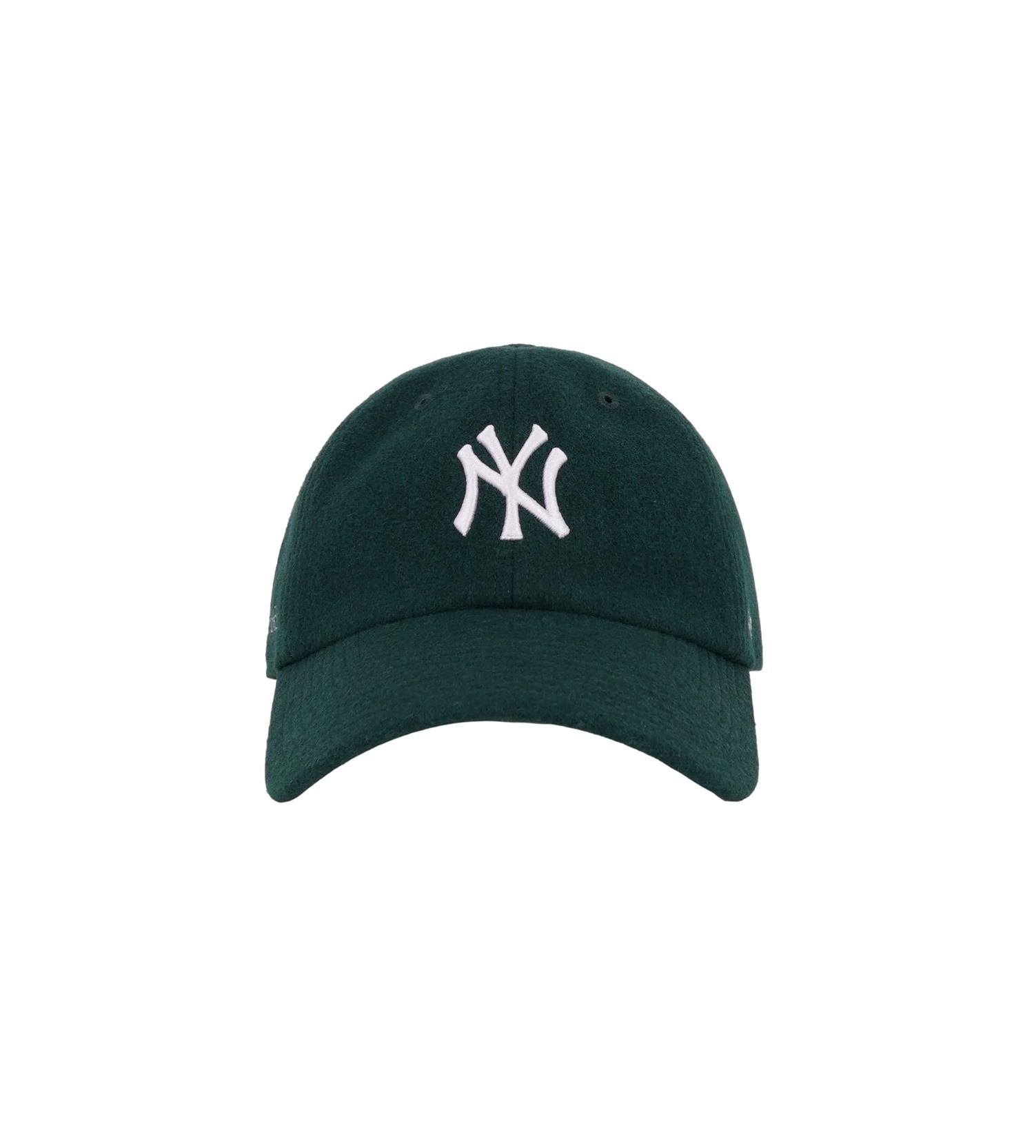 Sporty & Rich Yankees Serif Wool Hat Caps Mørkegrønn - modostore.no