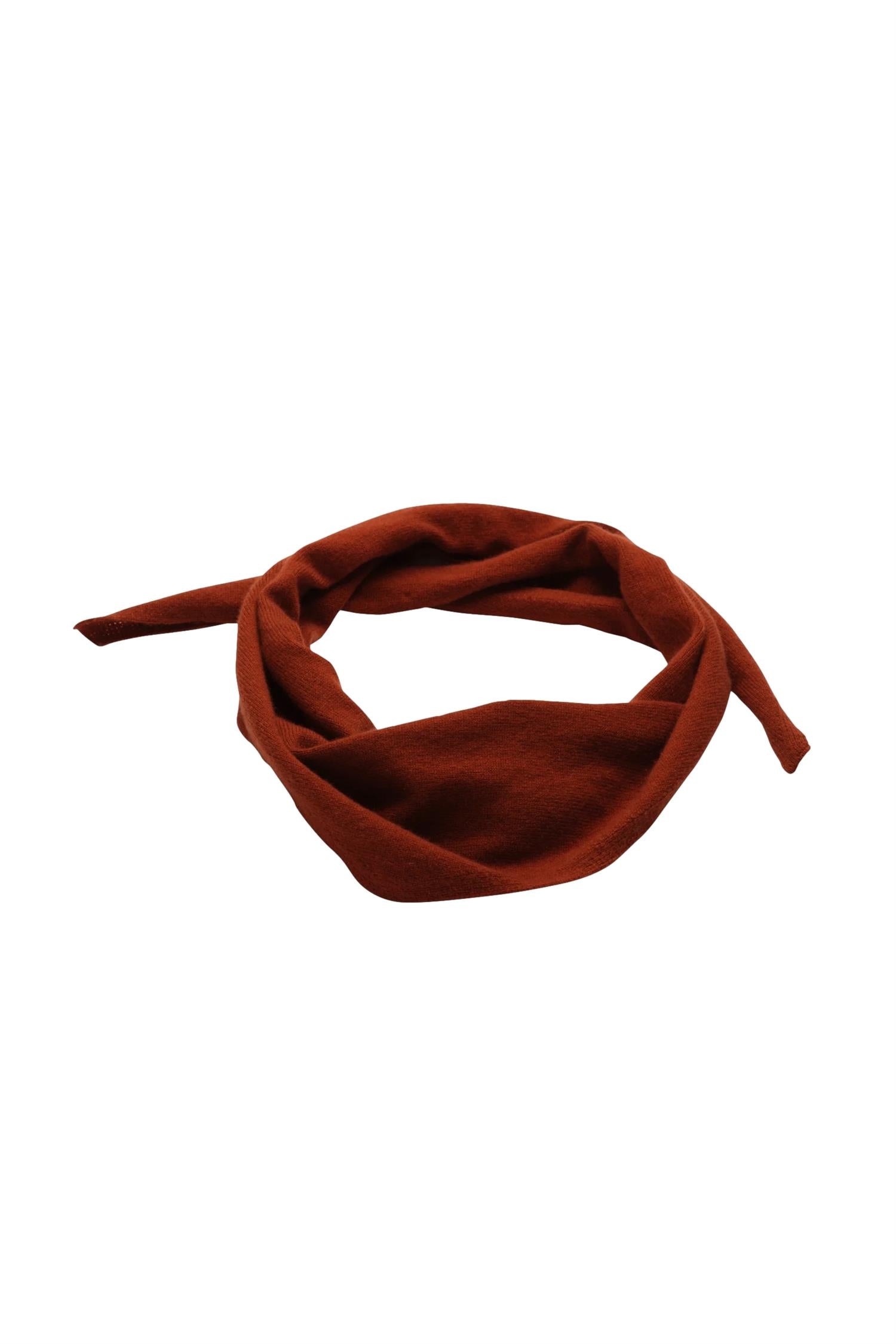 Julie Josephine Rose Scarf Skjerf Rustrød - modostore.no