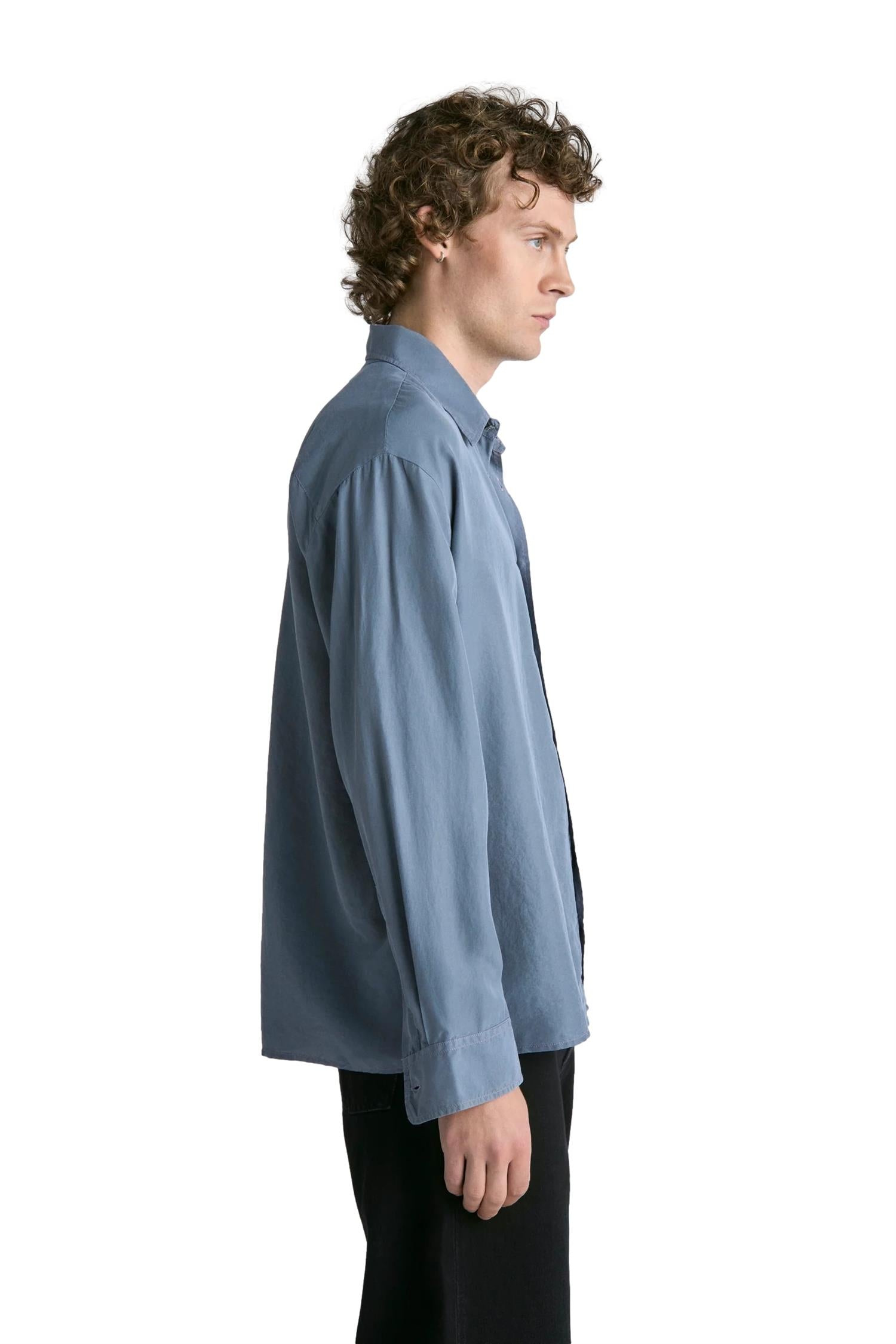 Livid Keen Skjorte Gråblå - modostore.no