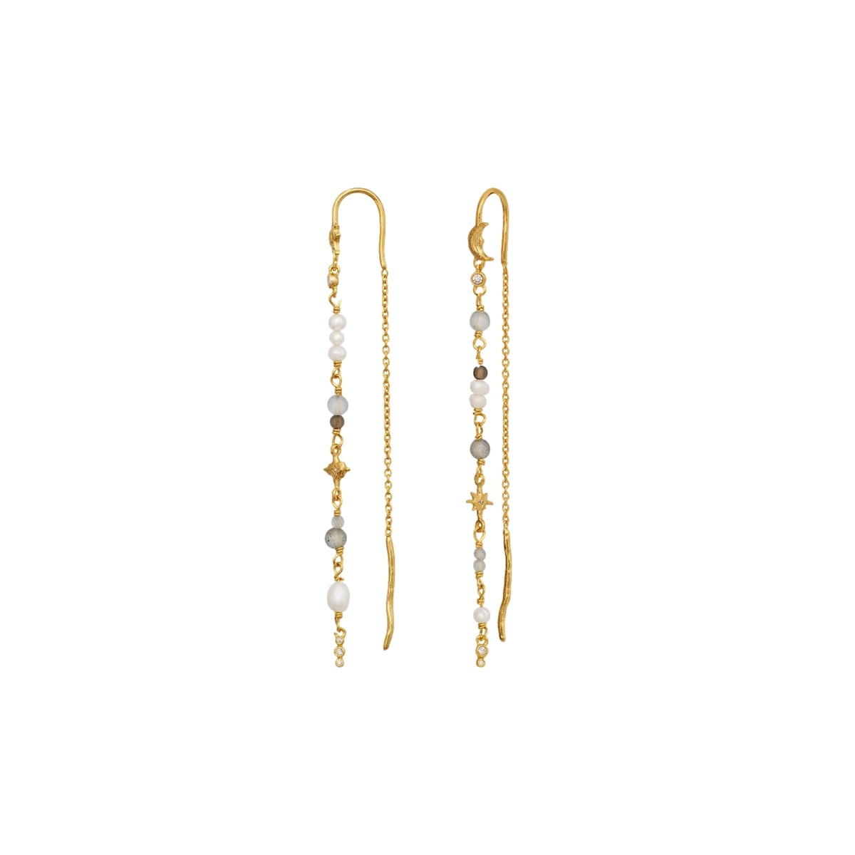 Maanesten Asya Earrings Øredobber Gull