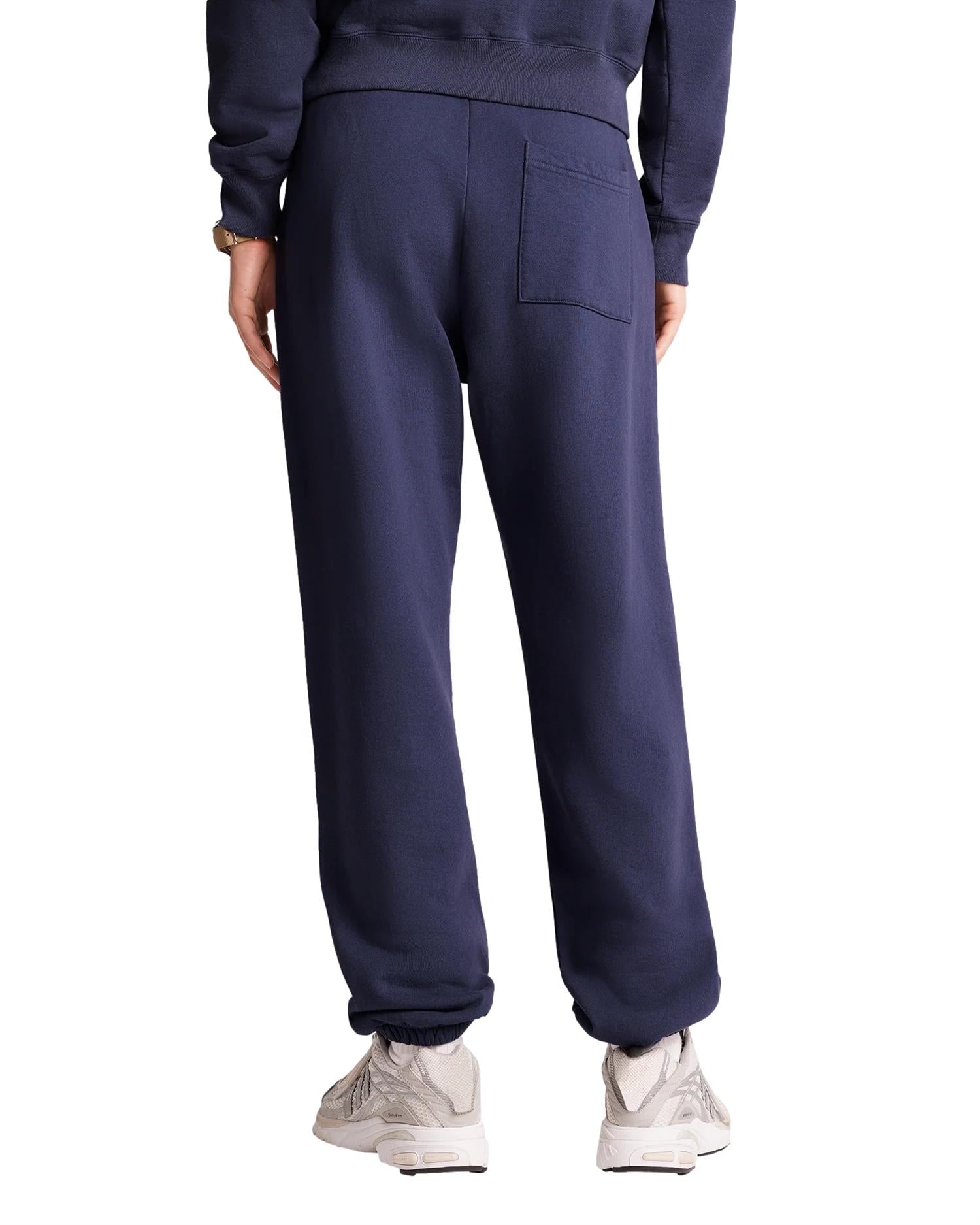 Sporty & Rich Yankees Serif Sweatpant Joggebukse Navy - modostore.no