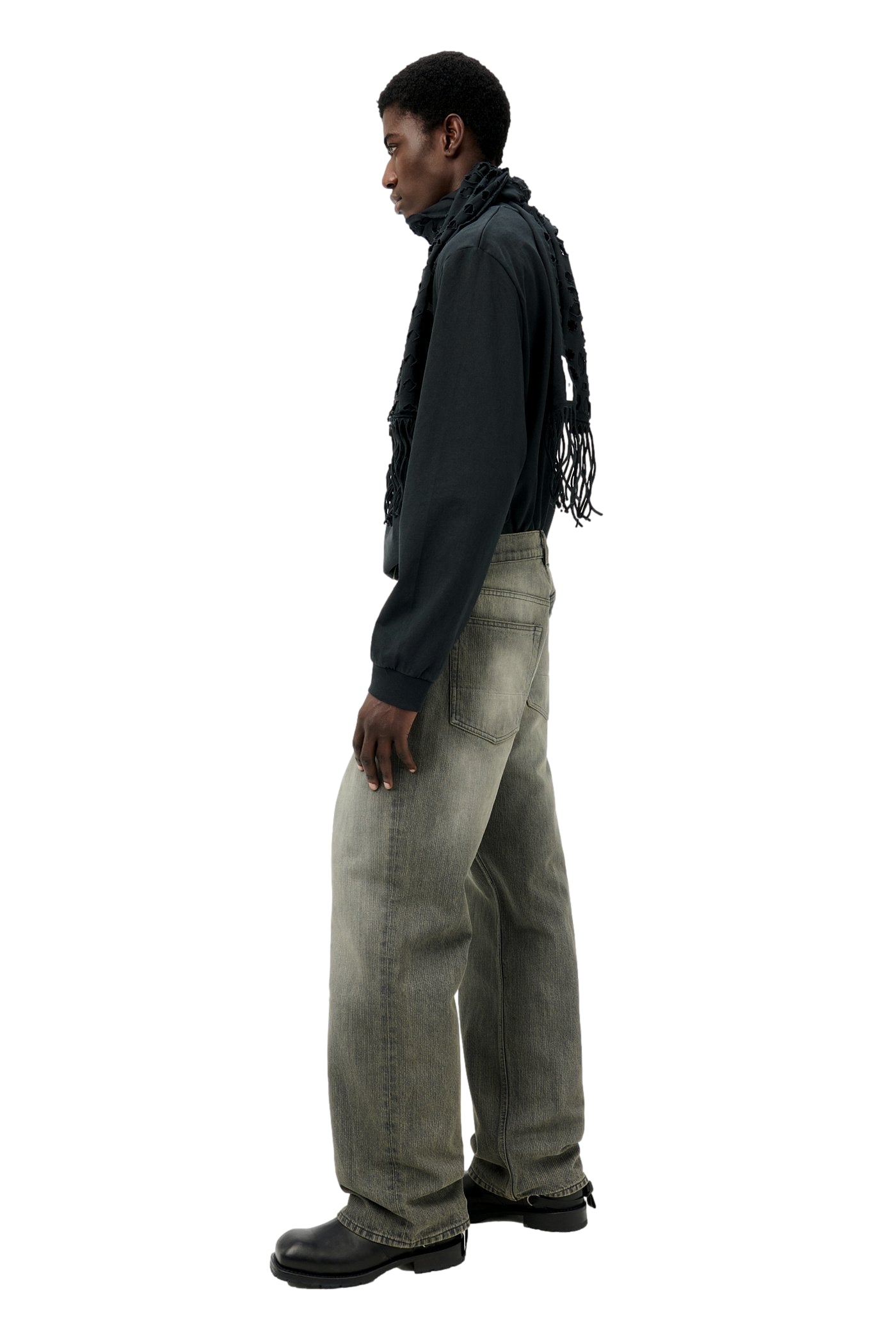 Our Legacy Third Cut Jeans Grå Denim - modostore.no