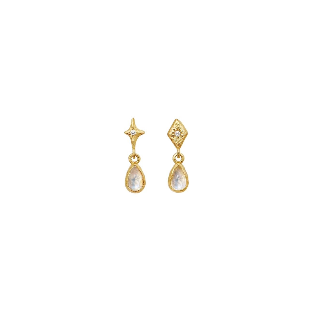 Maanesten Poco Earrings Øredobber Gull