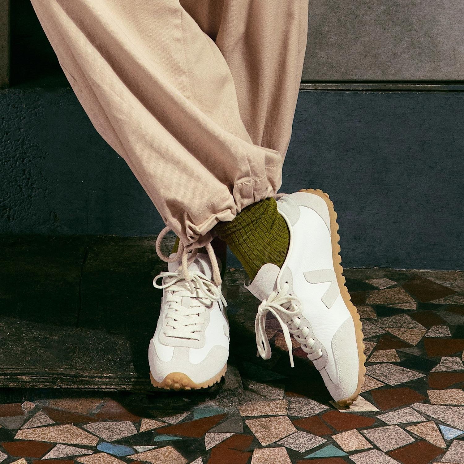 Veja GT W Leather Sko Hvit Og Beige