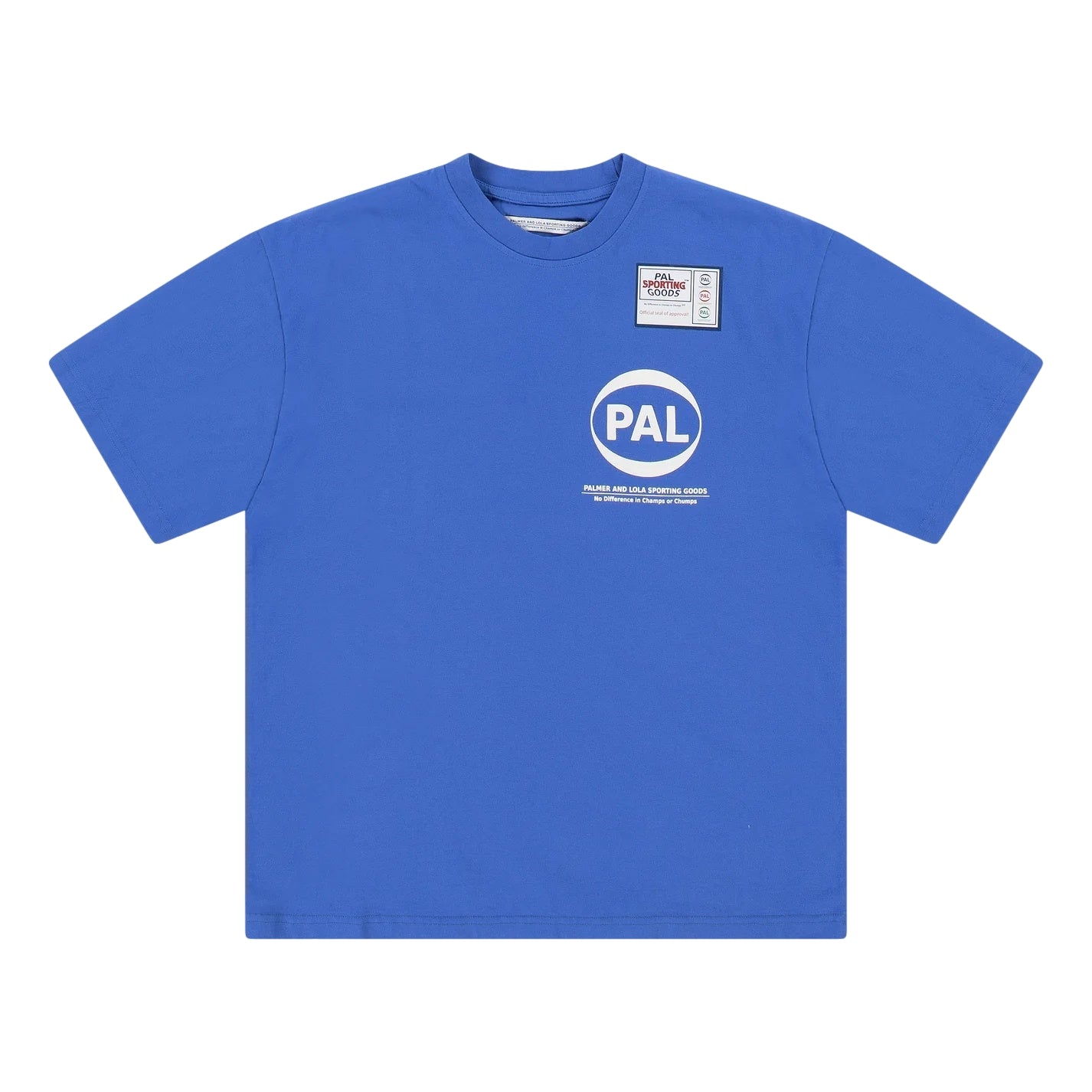 PAL International Pre Game T-Shirt T-shirt Blå - modostore.no