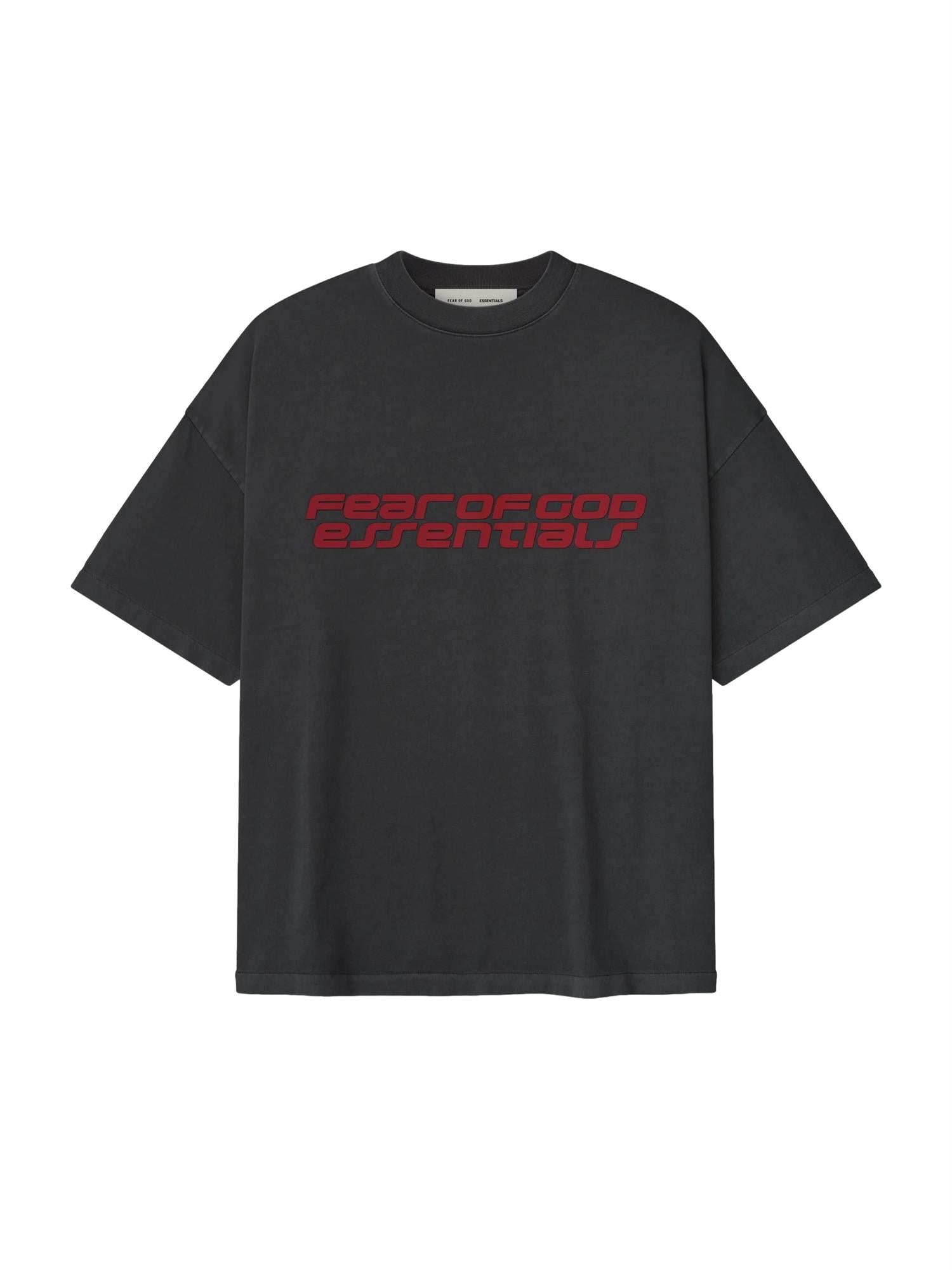 Fear of God Essentials 90'S Short Sleeve Tee T-shirt Mørkegrå - modostore.no