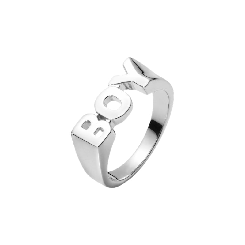 Maria Black Boy Ring Sølv