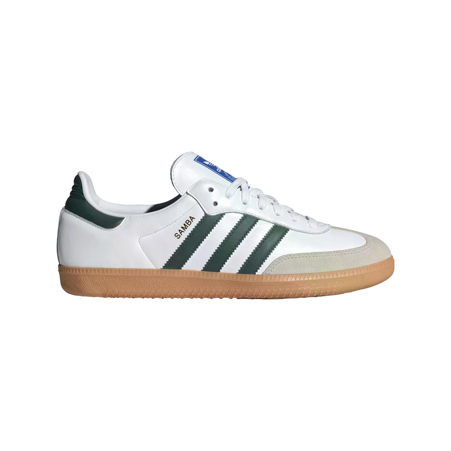 Adidas Samba OG Sko Hvit Og Grønn - modostore.no