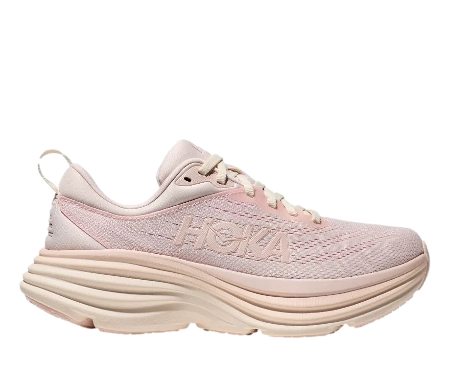 HOKA W Bondi 8 Sko Lys Rosa - modostore.no