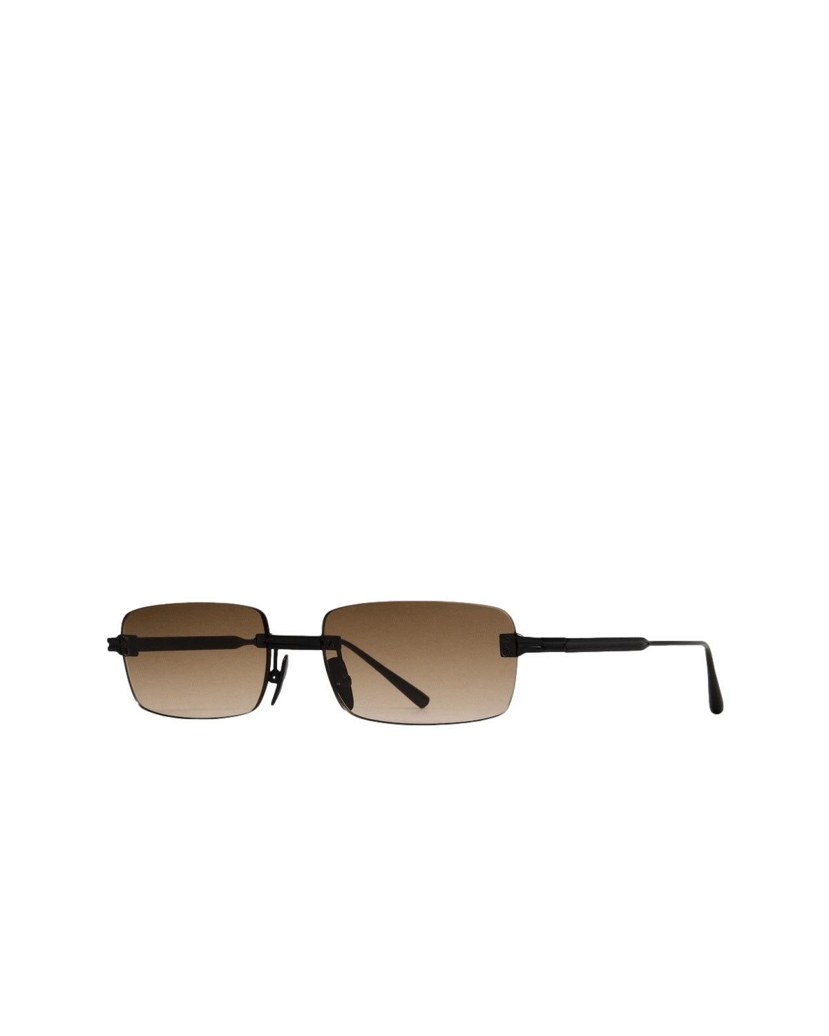 Chimi Eyewear Rimless Parallel Brown Gradient Solbriller Lysebrun
