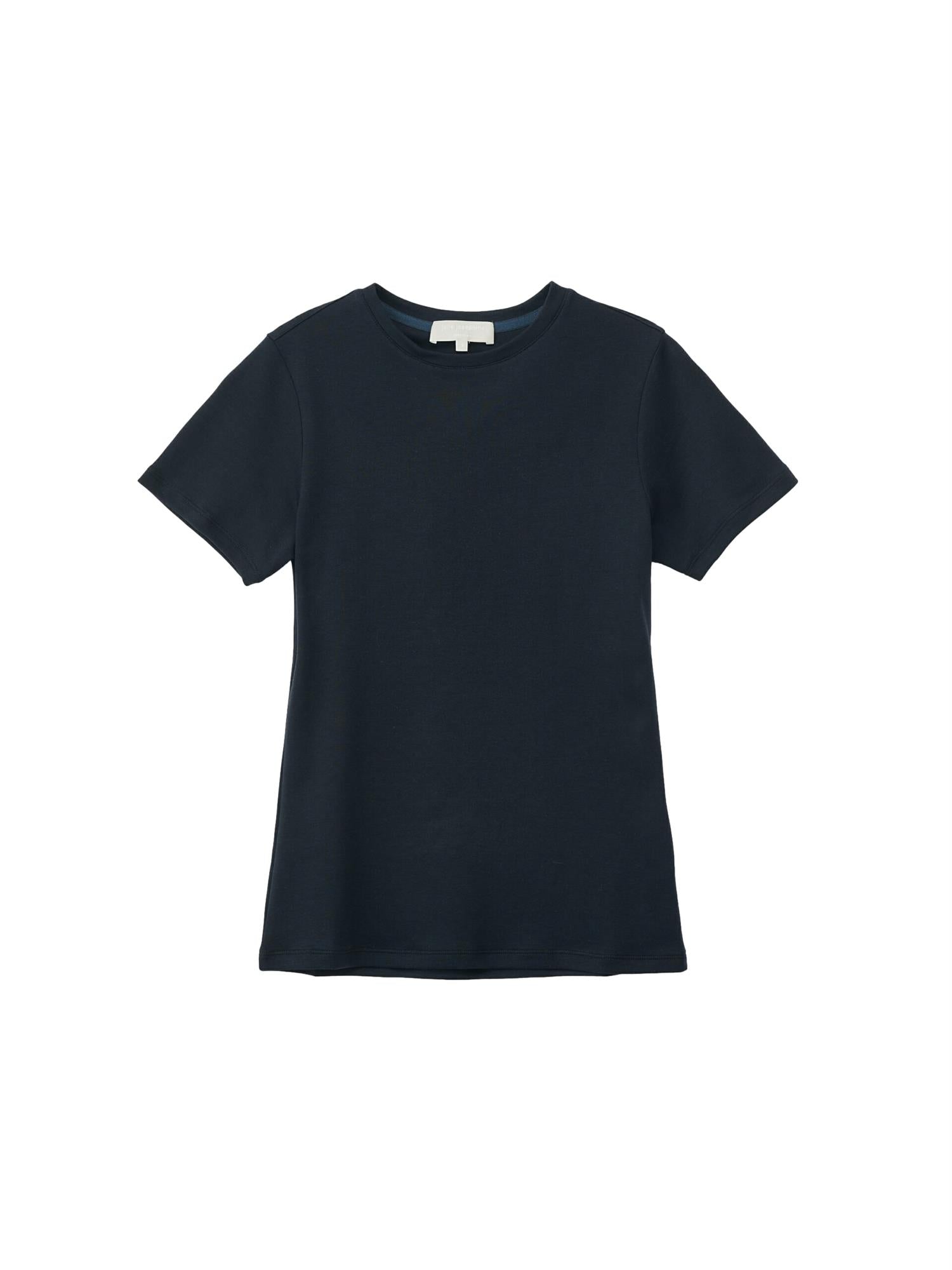 Julie Josephine Roundneck Cotton Jersey Tee T-shirt Mørkeblå - modostore.no