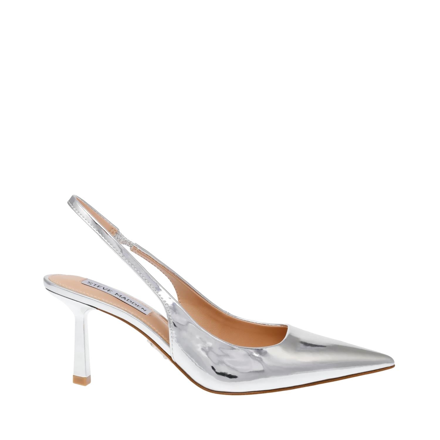 Steve Madden Valoris Slingback Sko Sølv - modostore.no