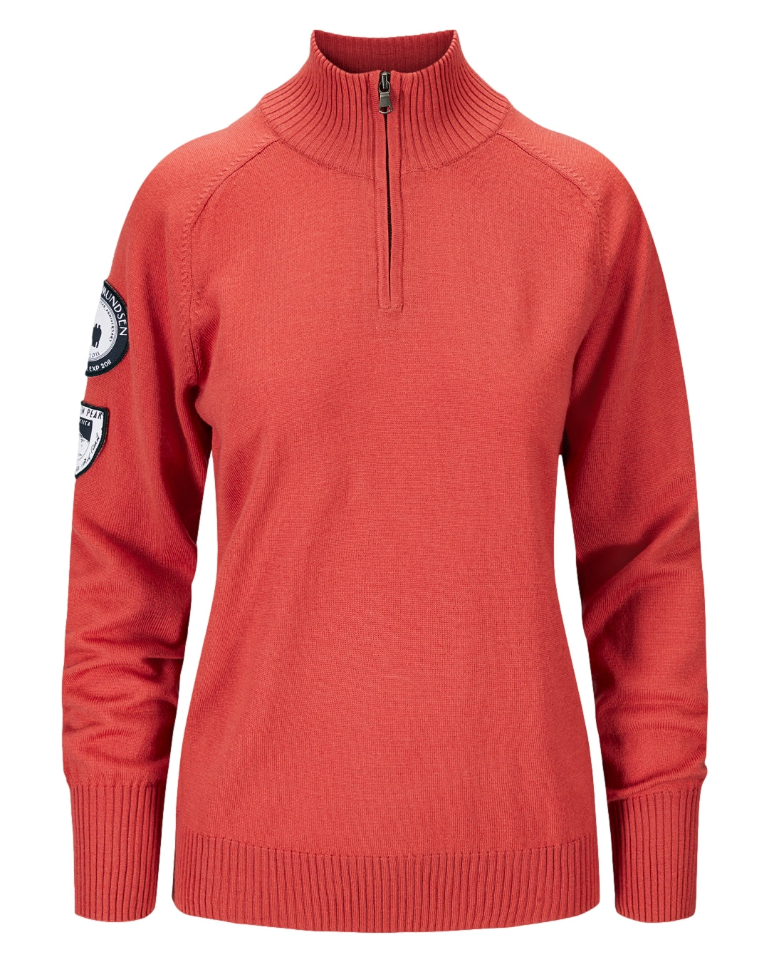 Amundsen Peak Half Zip Womens Genser Rød - modostore.no