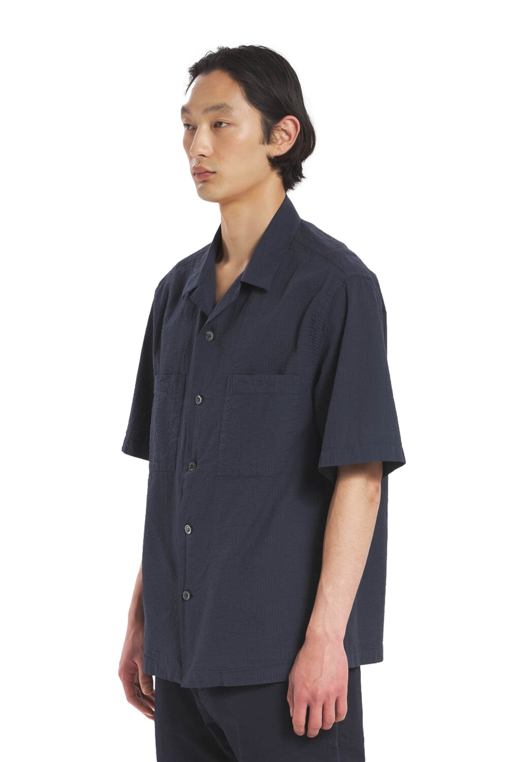 Barena Venezia Camicia Solana Lassa Skjorte Mørkeblå - modostore.no