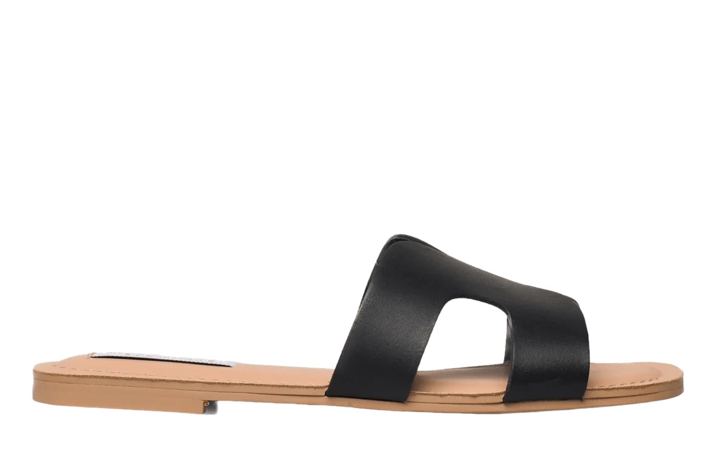 Steve Madden Zarnia Sandal Sko Sort - modostore.no