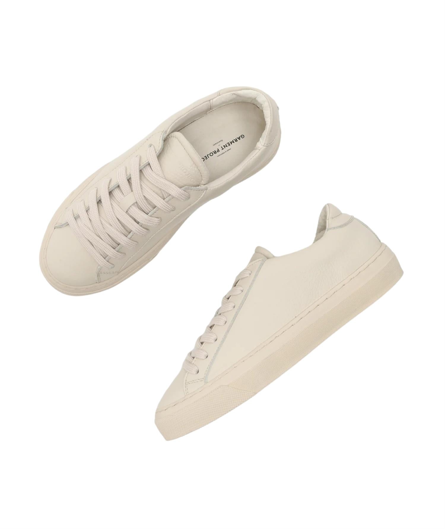 Garment Project Kit - Off White Tumbled Leather Sko Off-White - modostore.no