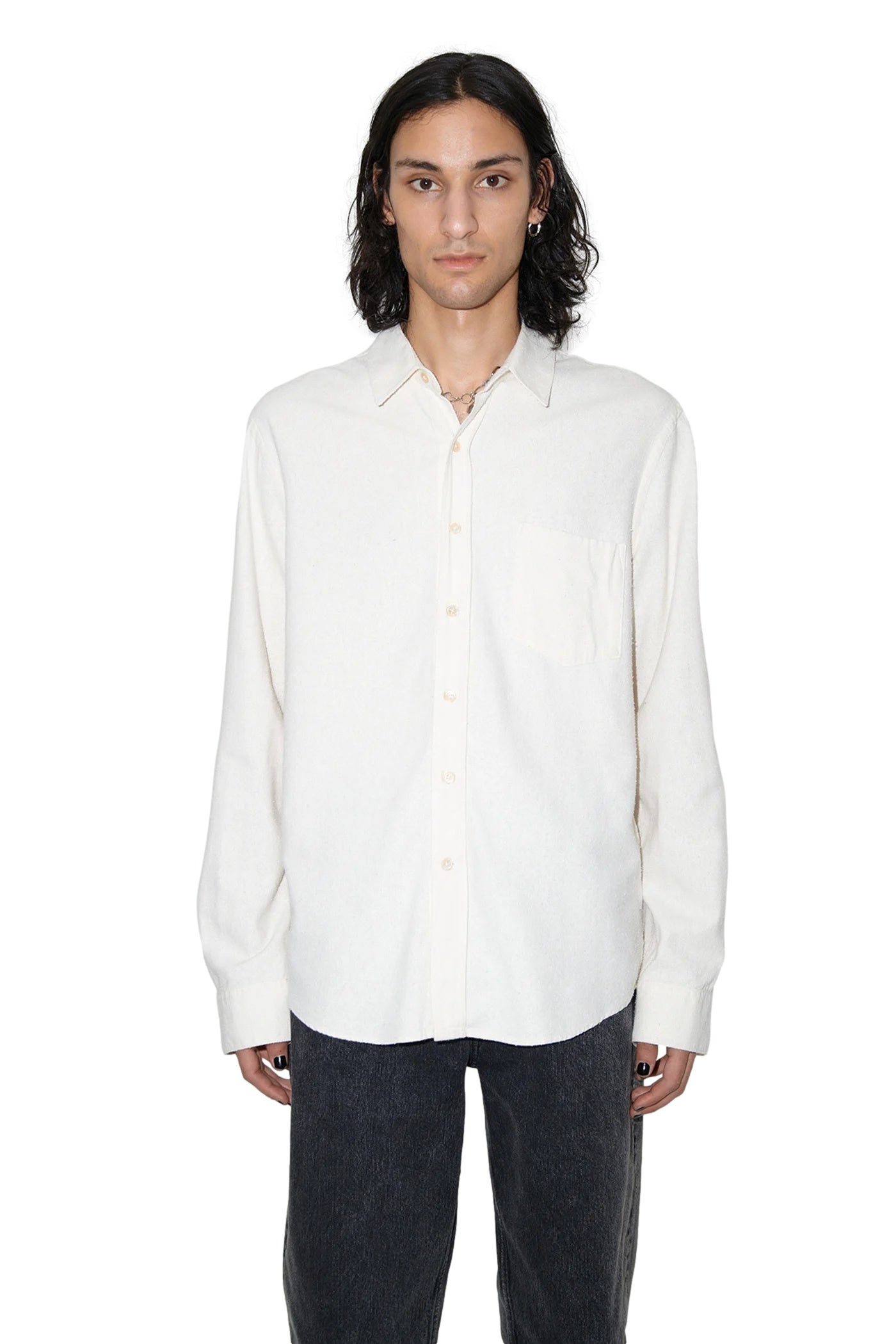 Our Legacy Classic Shirt Skjorte Hvit - modostore.no