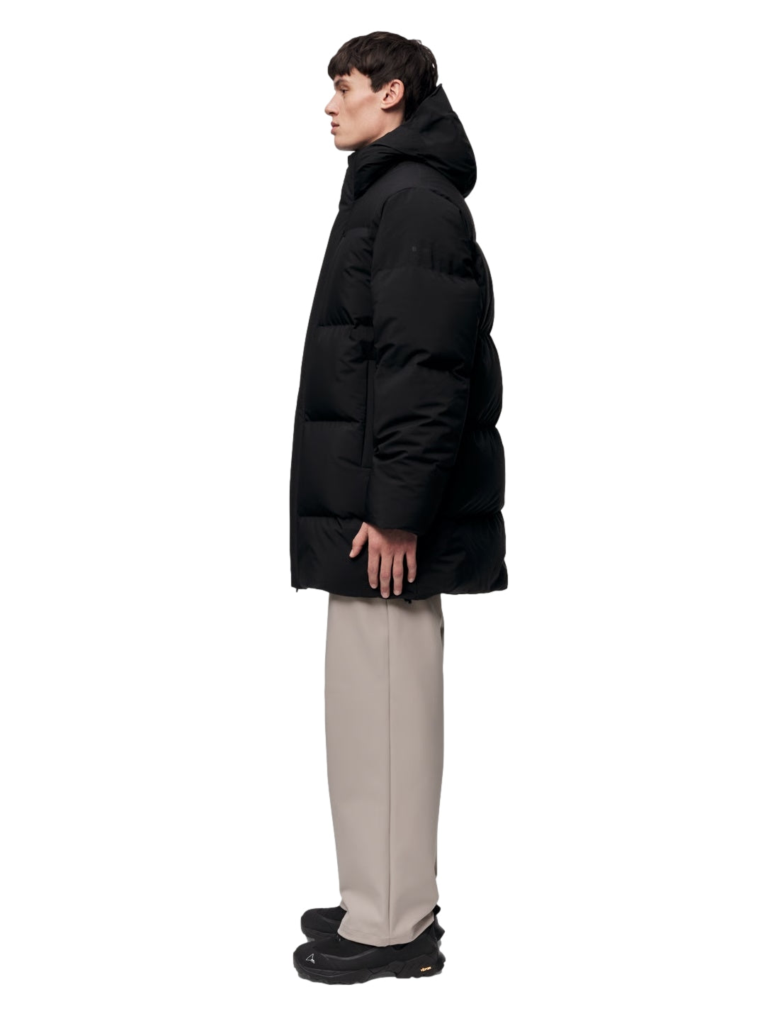 Blæst Ulla Down Jacket Black Jakke Sort