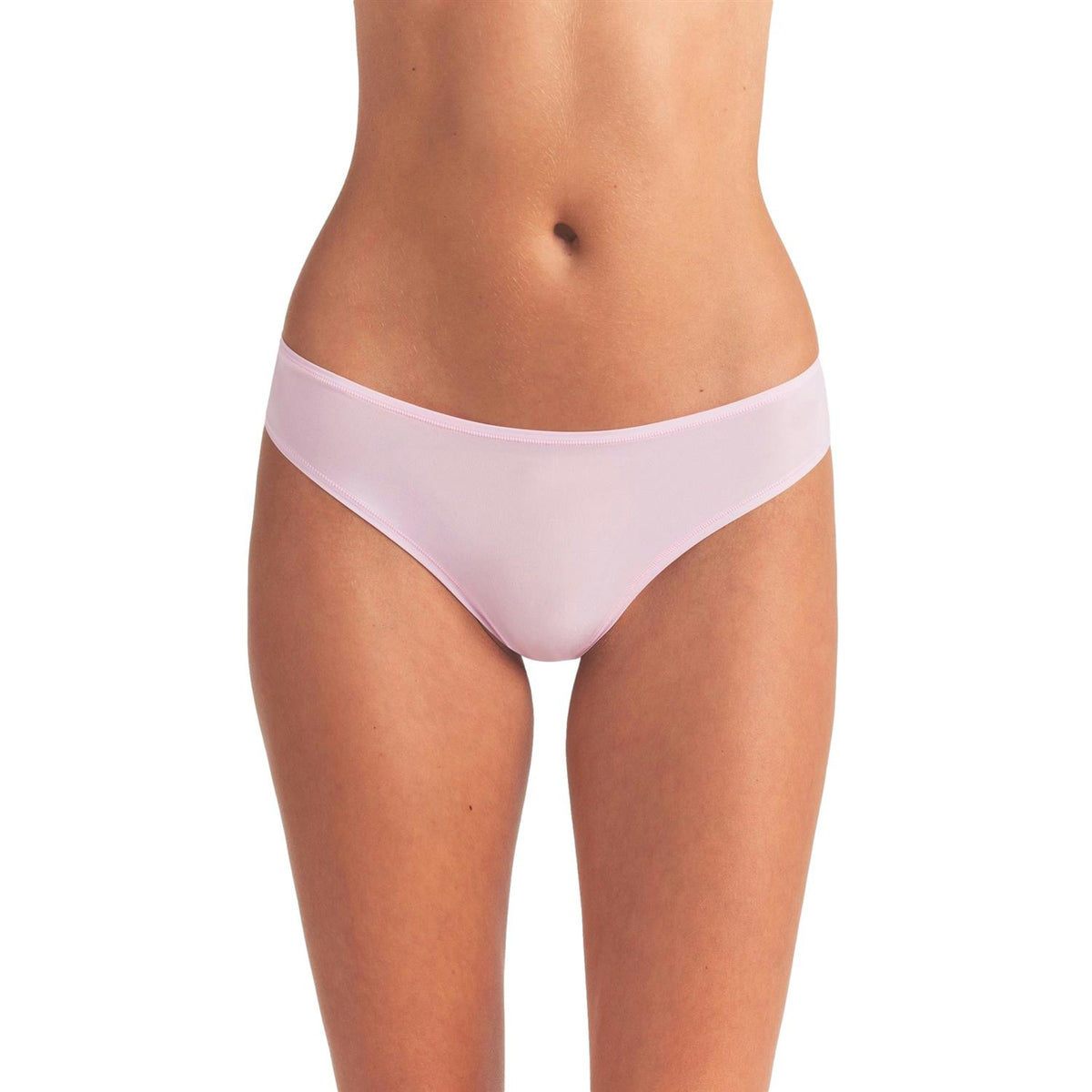 SKIMS Fits Everybody Cheeky Brief i Cherry Blossom, rosa undertøy vist forfra