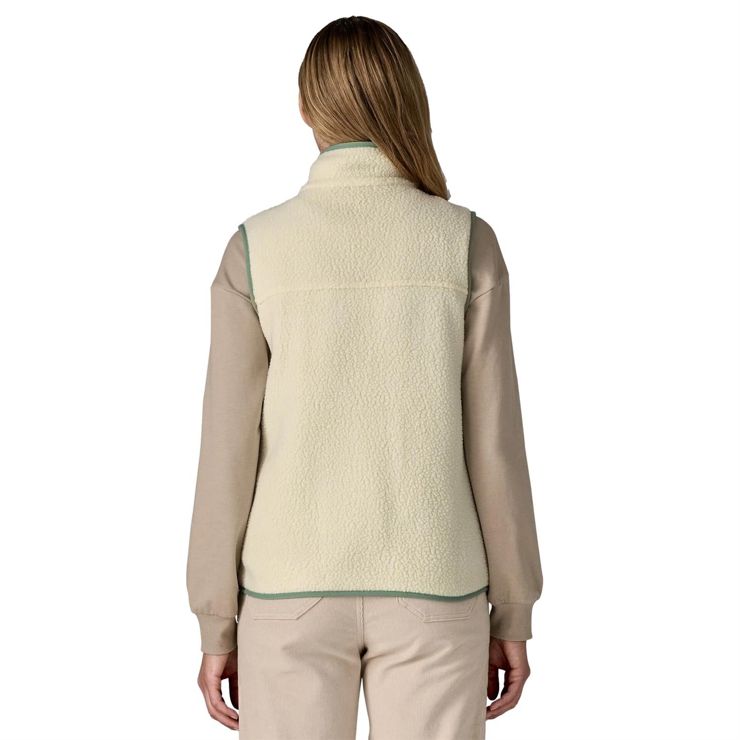 Patagonia W's Retro Pile Vest Vest Off-White