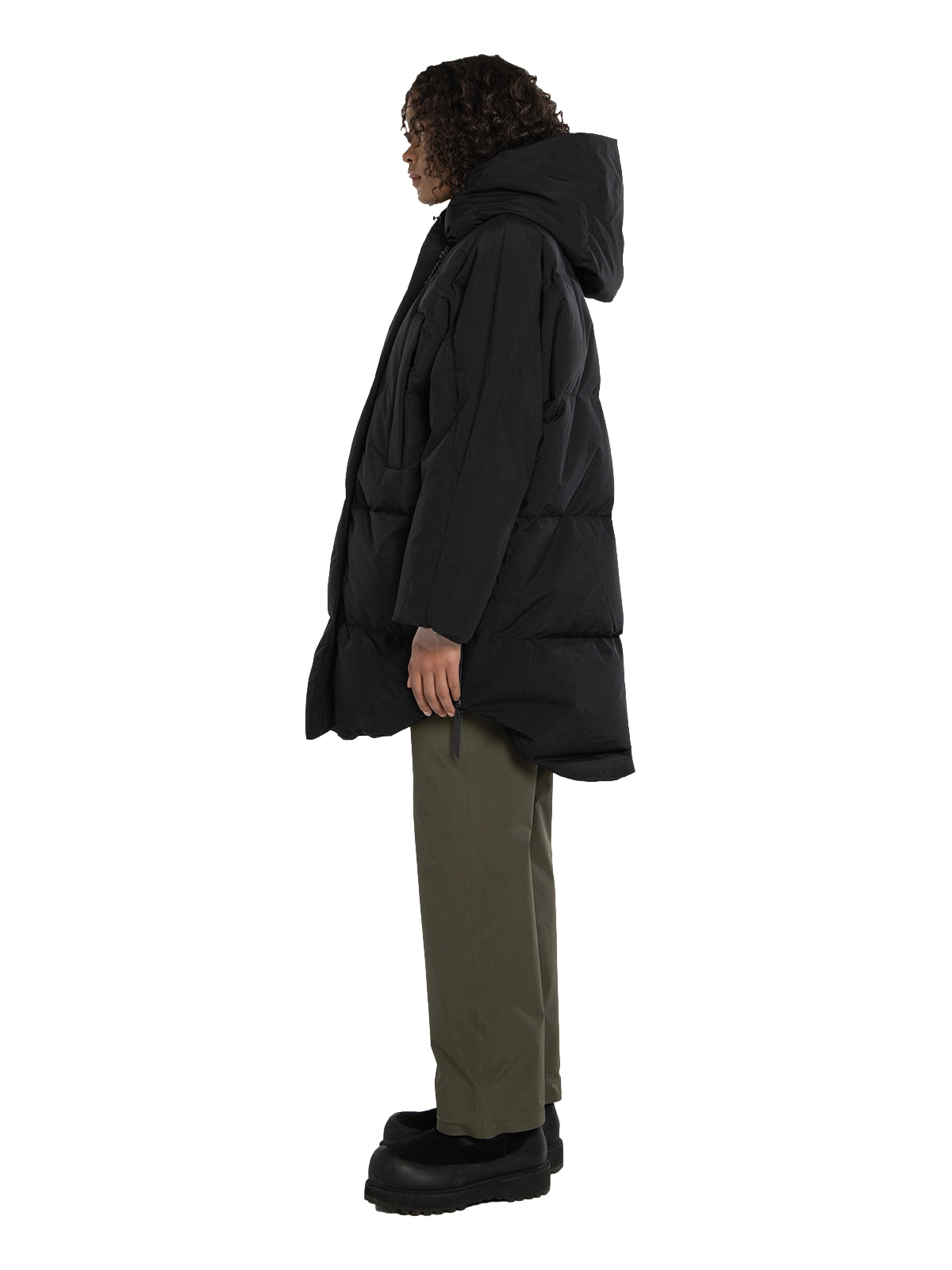 Blæst Spitsbergen Down Jacket Black Jakke Sort