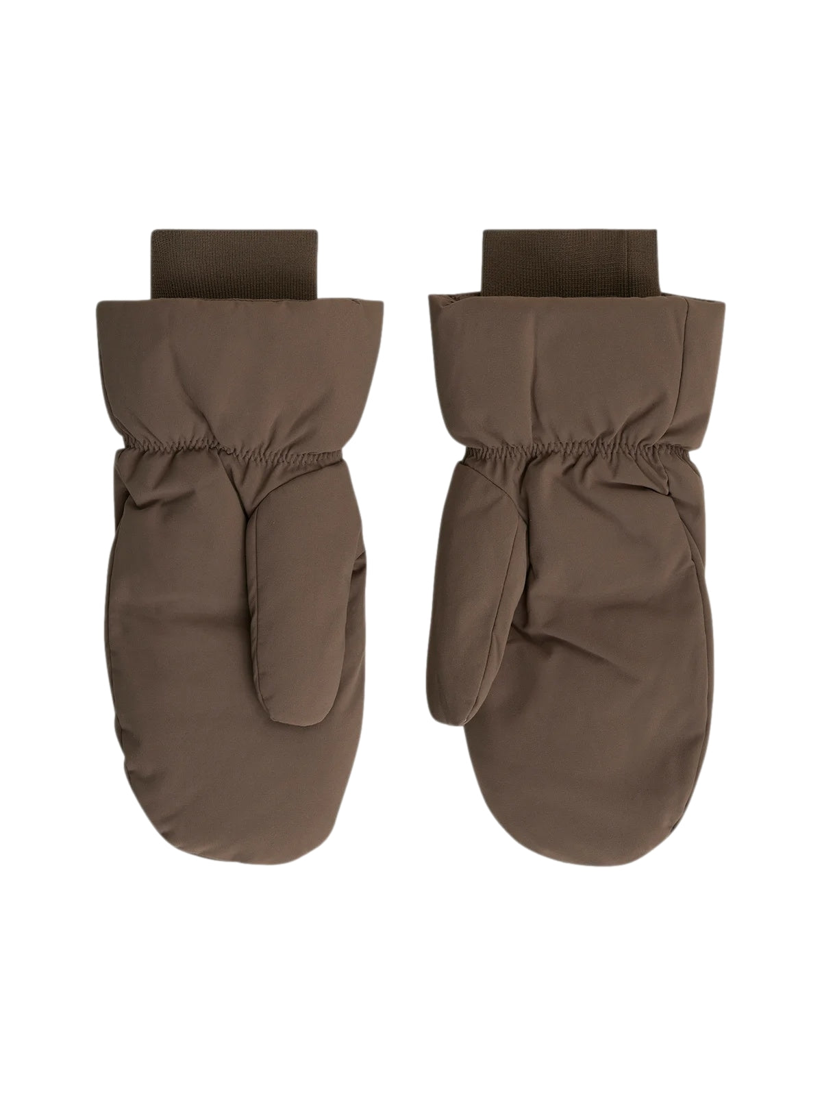 Holzweiler Slogen Bubble Mittens Taupe Votter Lysebrun - modostore.no